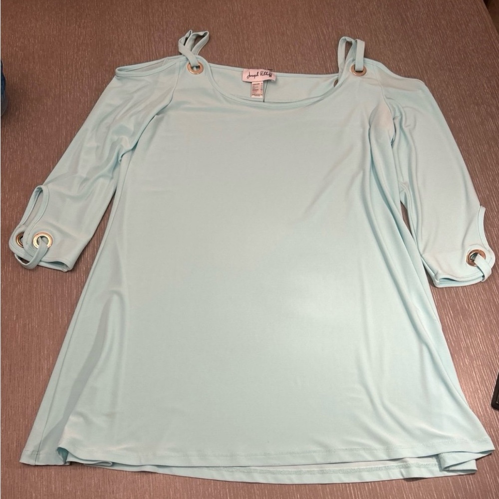 Joseph Ribkoff Soft Blue‎ Blouse - Picture 2 of 3